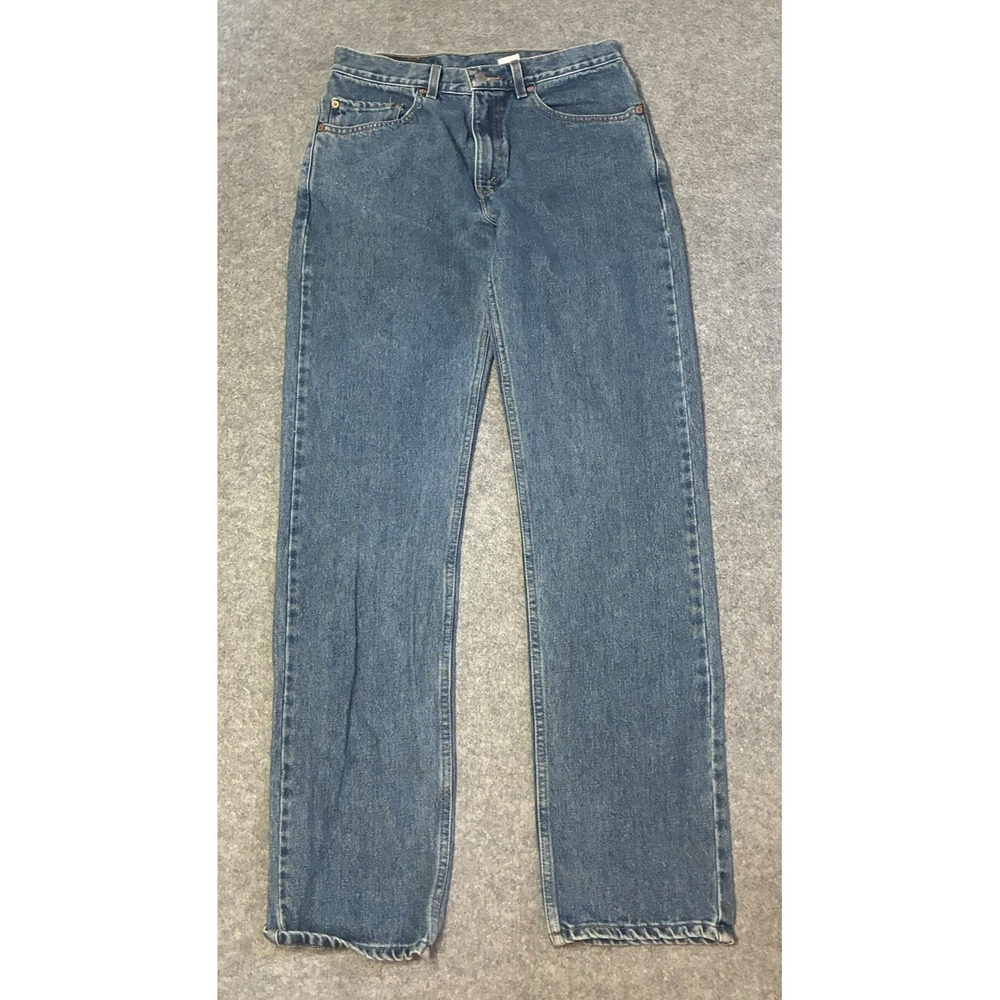 Vintage Levis 505 Jeans Mens 30x34 Denim Blue Medium Wash Straight Leg 90s Y2K